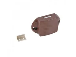 Fjord Outdoor Drukknopslot Spanjolet Eenzijd Bedienbaar Bruin