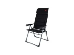 Crespo Standenstoel AP-213 Air Deluxe Compact Zwart 80 -Camper Accessories Winkel 114 1 crespo kampeerstoel ap 213 air deluxe compact zwart 80 zijkant links 1148012