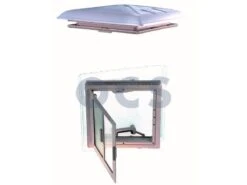 MPK Dakluik 40x40 Melkglas Grote Kap+Combirollo