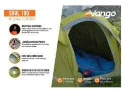 Vango Experience Tent Soul 100 -Camper Accessories Winkel 12 3 vango experience tent soul 100 eigenschappen binnenkant tersoult15077