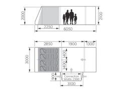 Dometic Rarotonga Drive Away FTT 401 RH Camper-bus Tent -Camper Accessories Winkel 14 4 dometic rarotonga drive away ftt 401 rh camper bus tent afmeting 9120002161