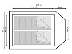 Eurotrail Koepeltent Utah 2 Katoen-polyester -Camper Accessories Winkel 29 2 eurotrail koepeltent utah 2 btc ette0504