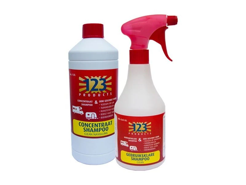 123 Products Clean Start Pakket Caravan En Camper Shampoo 3 123 Products Clean Start Pakket Caravan En Camper Shampoo
