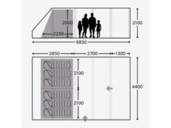 Dometic Opblaasbare Familie Tent Ftt Rarotonga 601 Tc -Camper Accessories Winkel 3 2 dometic opblaasbare familie tent ftt rarotonga 601 tc 9120001461