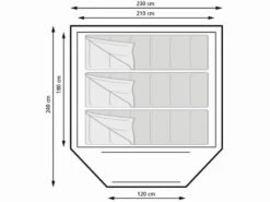 Eurotrail Pop-up Tent Spring 3 -Camper Accessories Winkel 3 3 eurotrail pop up tent spring 3 ette0454 6301