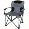 Eurotrail Vouwstoel Darney +150 Staal Grijs-Zwart -Camper Accessories Winkel 31 0 eurotrail vouwstoel darney 150 staal grijs zwart etcf0726 0401