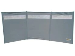 Eurotrail Windscherm 375 X 150 Met Ramen Katoen-polyester