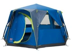 Coleman Familie Tent Octagon Blue-lime -Camper Accessories Winkel 64 2 coleman familie tent octagon blue lime 2000035750
