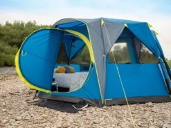Coleman Familie Tent Octagon Blue-lime -Camper Accessories Winkel 64 4 coleman familie tent octagon blue lime 2000035750