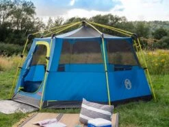 Coleman Familie Tent Octago Blue-lime -Camper Accessories Winkel 65 5 coleman familie tent octago blue lime 2000035194