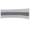 Bo-Camp LeevZ Windscherm Willow 3 Vaks - 5x1,4 Meter