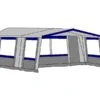 Hele Luifel Voor Voortent Aanritsbaar De Vaart Standaard Serie -Camper Accessories Winkel te velde voortenten hele luifel aanritsbaar voor voortent de vaart standaard links blauw6