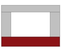 Te Velde Zijwand Voor Luifel 240 Cm 5 Kleuren -Camper Accessories Winkel tevelde caravan luifel zijwand 240 bordo6